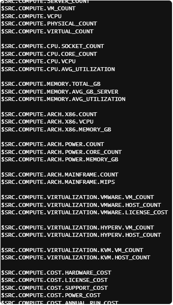 ET compute scope variables